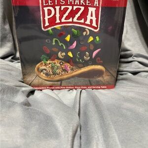 Let's Make a Pizza Playset Box